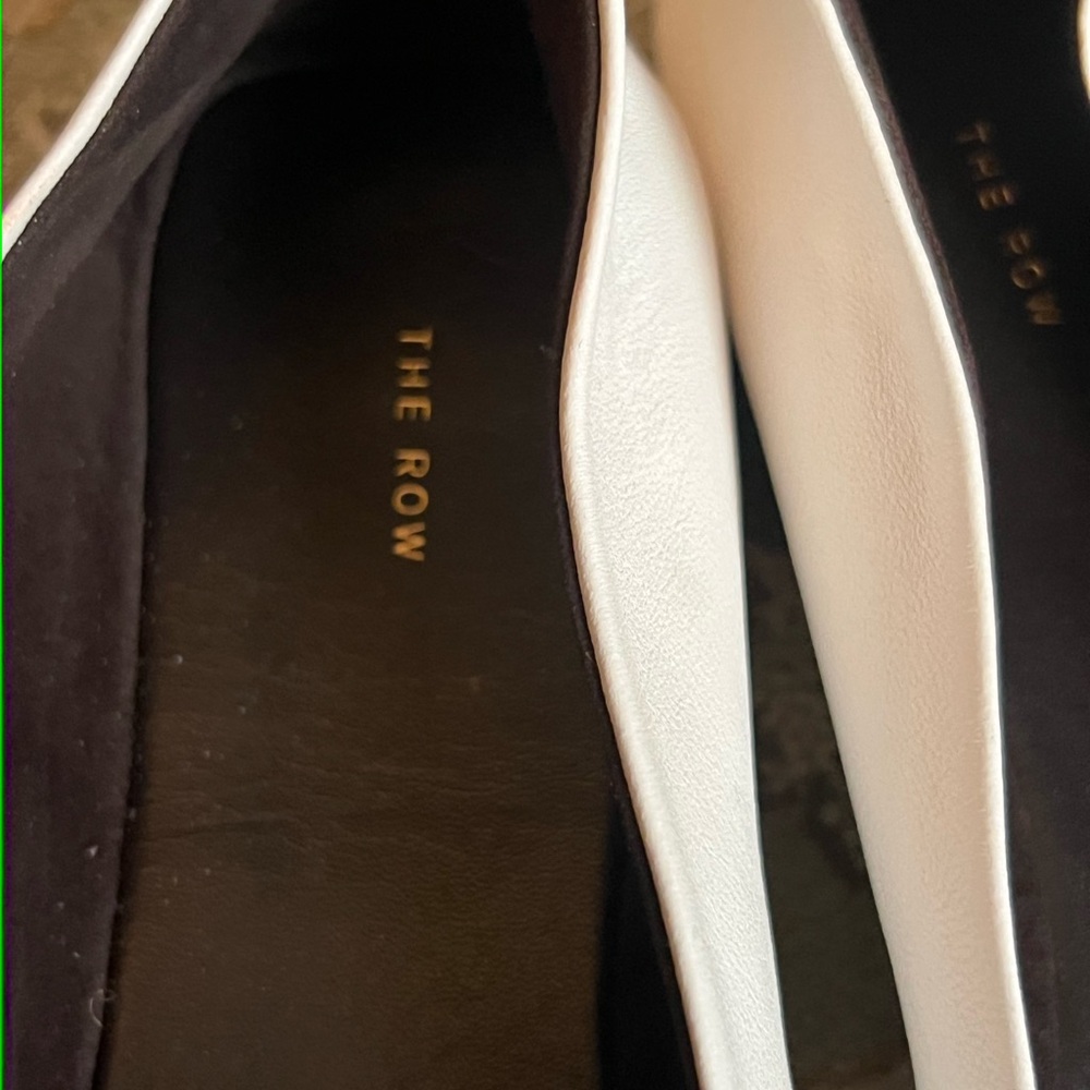 The Row Lambskin Leather Ballerina Flats - Picture 2 of 7
